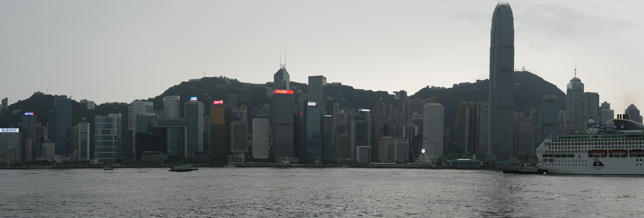 维港的部分全景 维港的部分全景